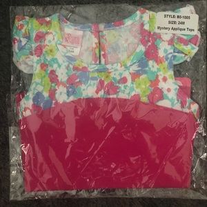 RRR mystery appliqué top